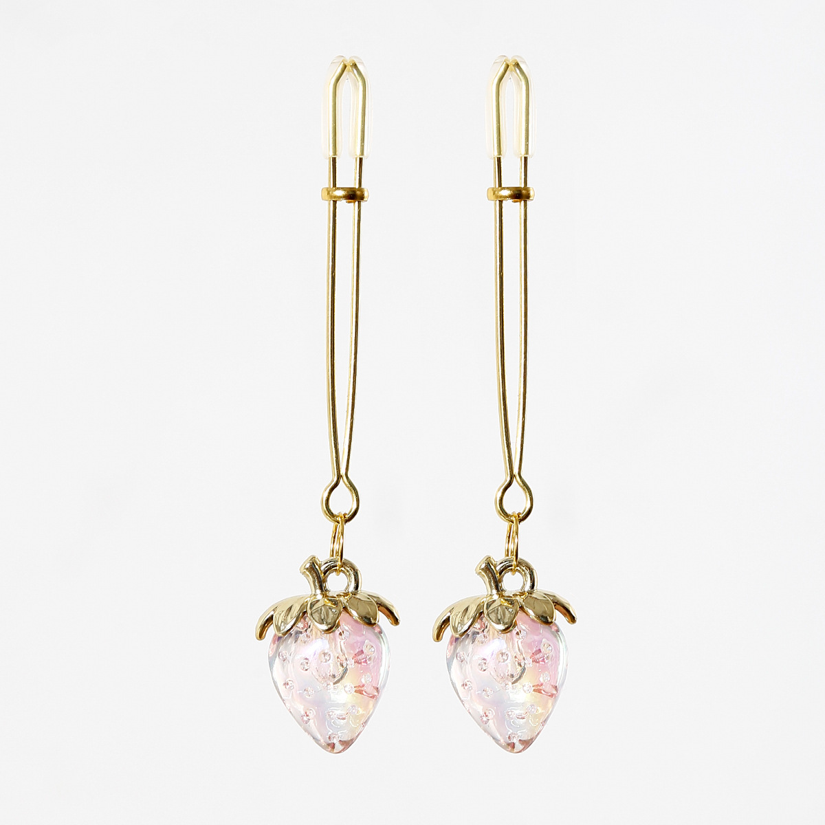 Long Nipple Clamps Adjustable  - Body Jewelry Charms 评论和价格