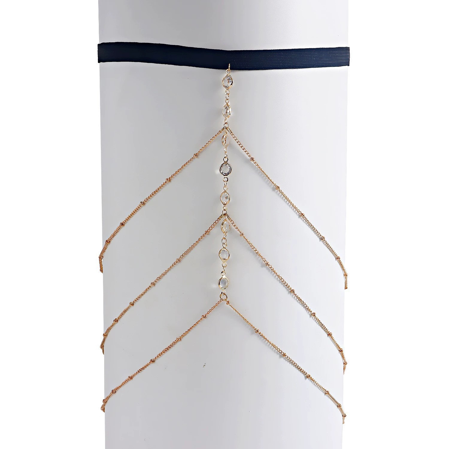 2025 New Women Bohemian Thigh  - Body Jewelry Leg Chain 评论和价格