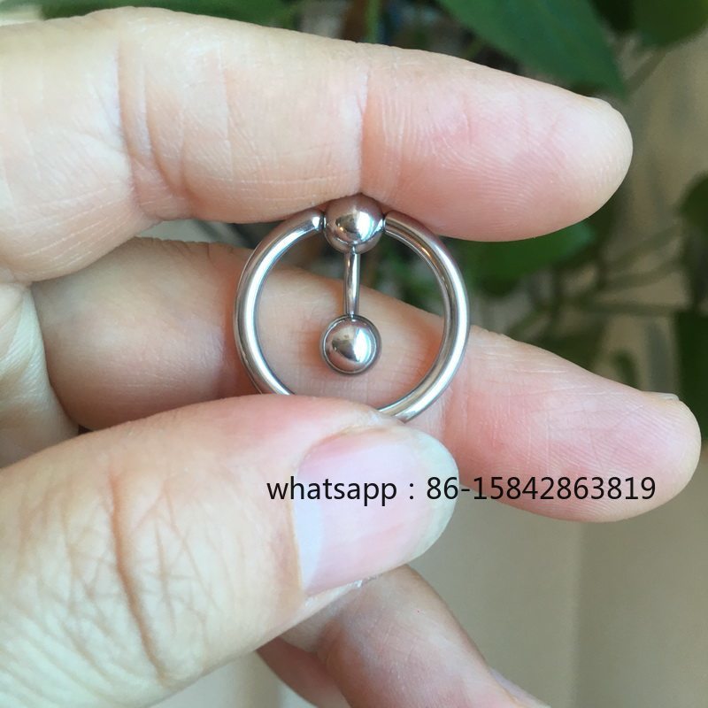 Horse's Eye Ring PA Ring Sexy  - Body Jewelry Titanium 评论和价格