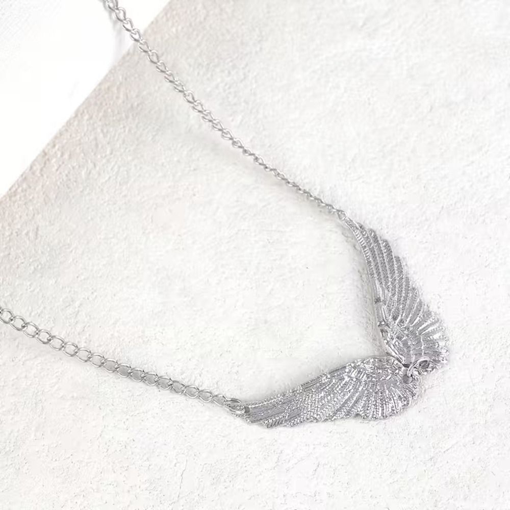 Gift Elegant Double Layer Wing - Body Jewelry Gold 评论和价格
