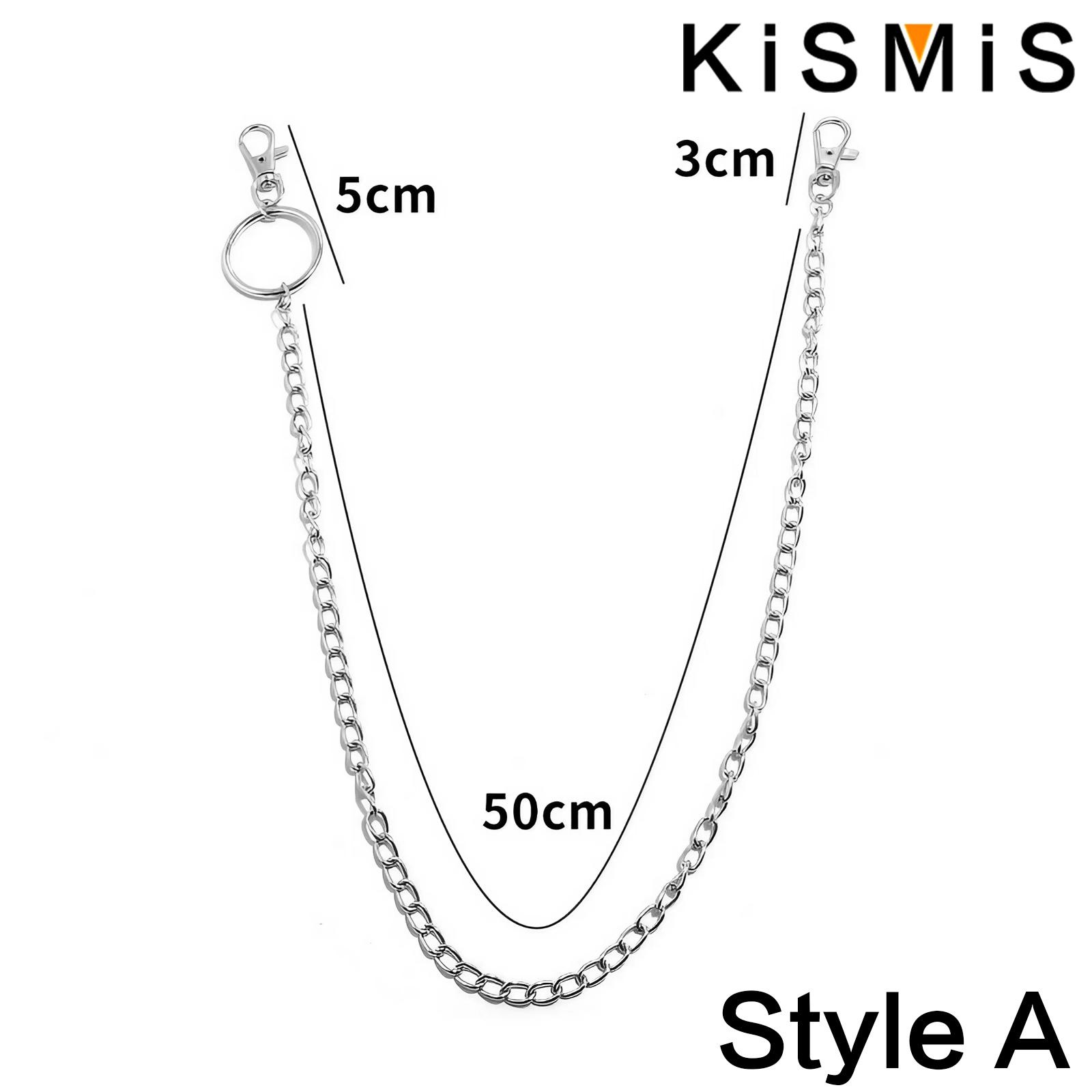 KISMIS 1PC Punk Street Keychai - Body Jewelry Leg Chain 评论和价格