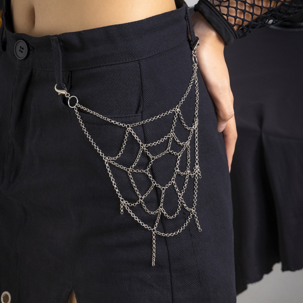 Gothic Punk Sliver Color Spide - Body Jewelry Charms 评论和价格