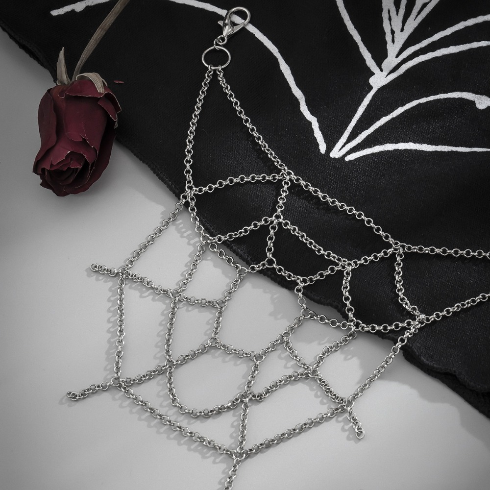 Gothic Punk Sliver Color Spide - Body Jewelry Charms 评论和价格