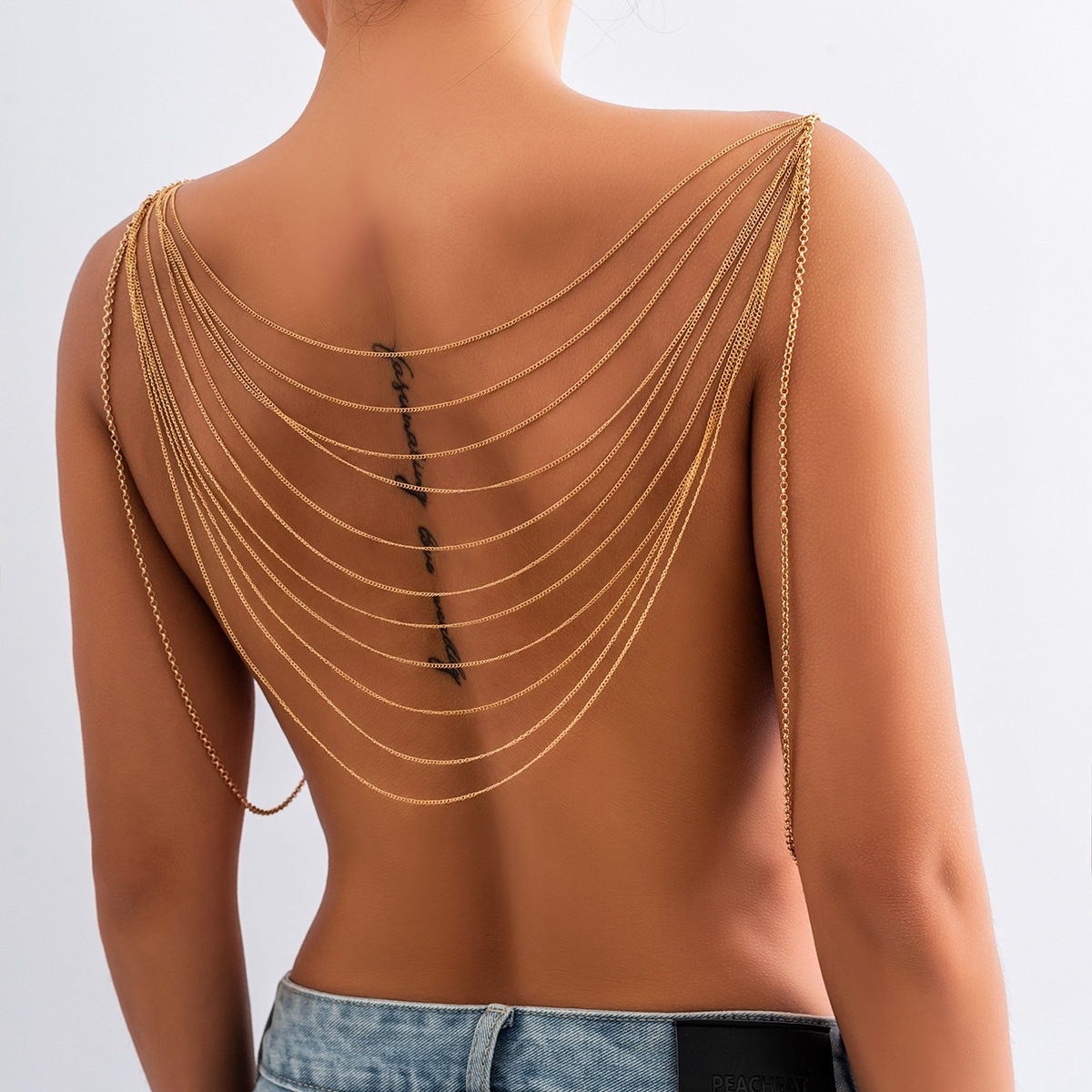 Classic Multi layered Tassel B - Body Jewelry By The Chain Gang 评论和价格