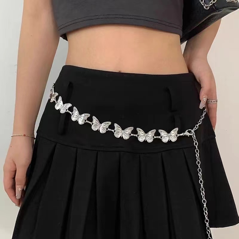 Fashion Butterfly Belt Waist C - Body Jewelry Charms 评论和价格