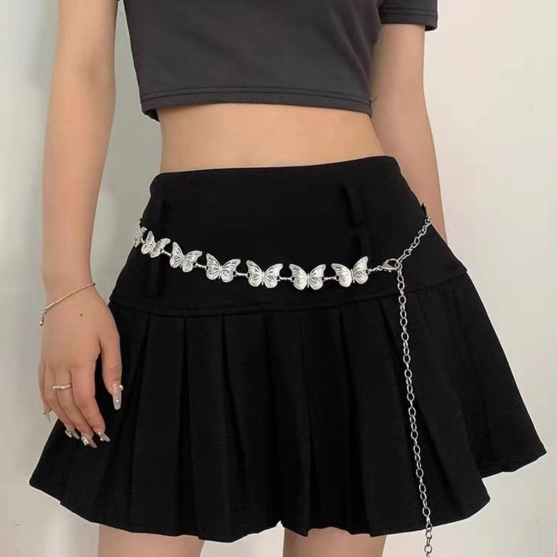 Fashion Butterfly Belt Waist C - Body Jewelry Charms 评论和价格