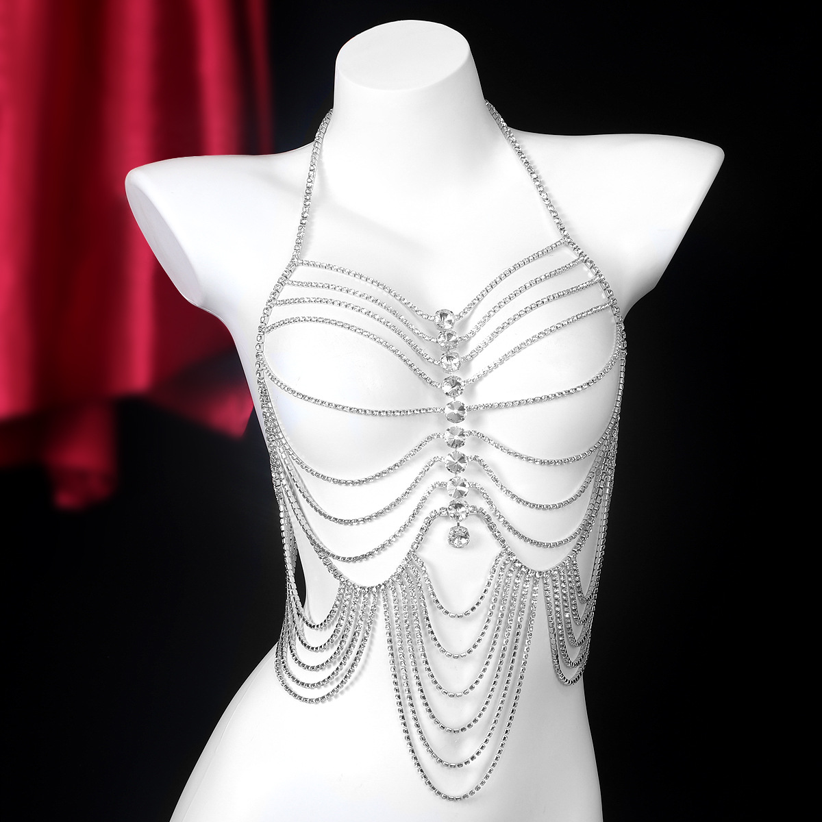 Luxurious Stripe Tassels Retro - Body Jewelry Gold 评论和价格