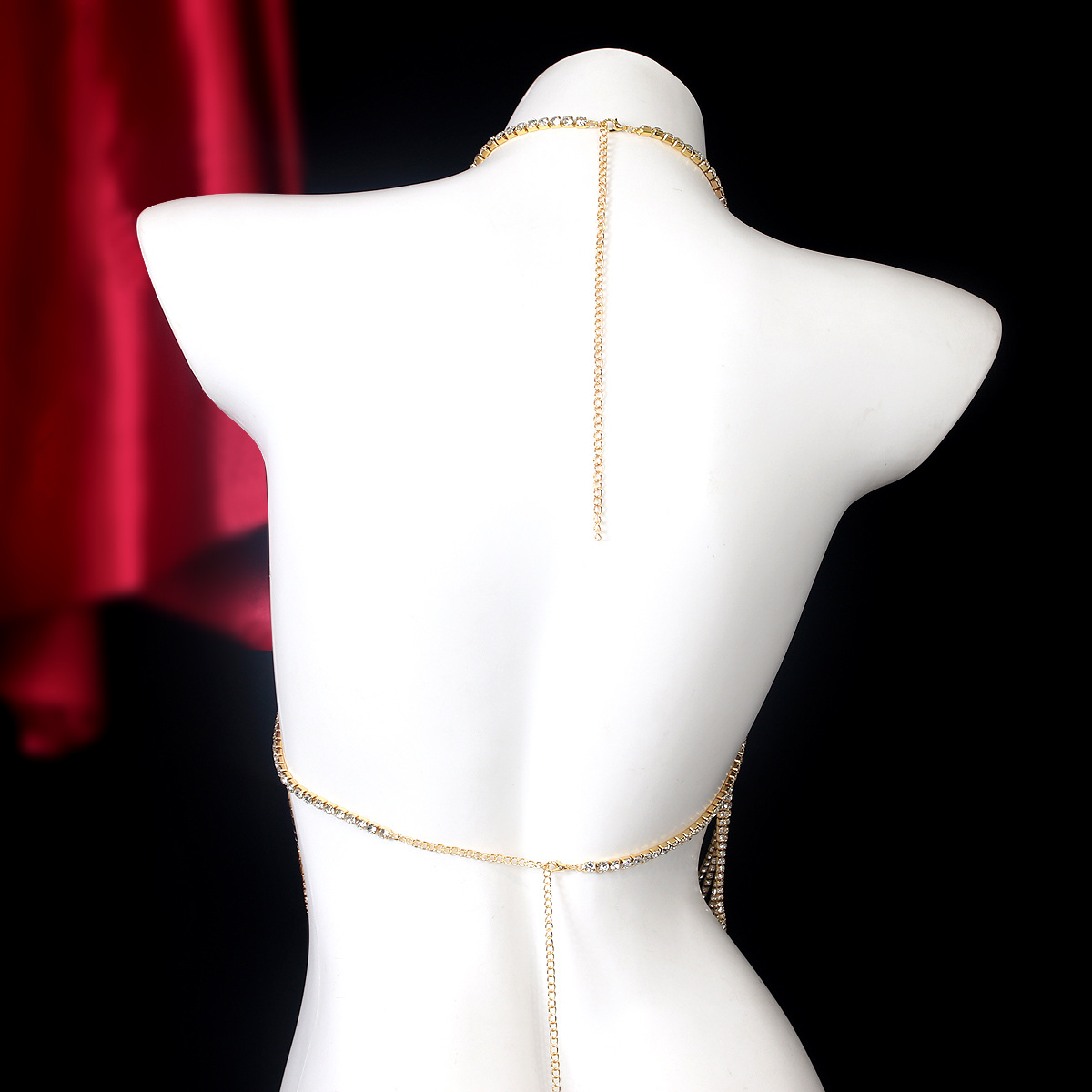 Luxurious Stripe Tassels Retro - Body Jewelry Gold 评论和价格