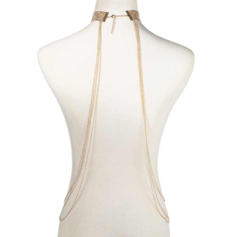 Gold Color Body Chain Women  R - Body Jewelry By The Chain Gang 评论和价格