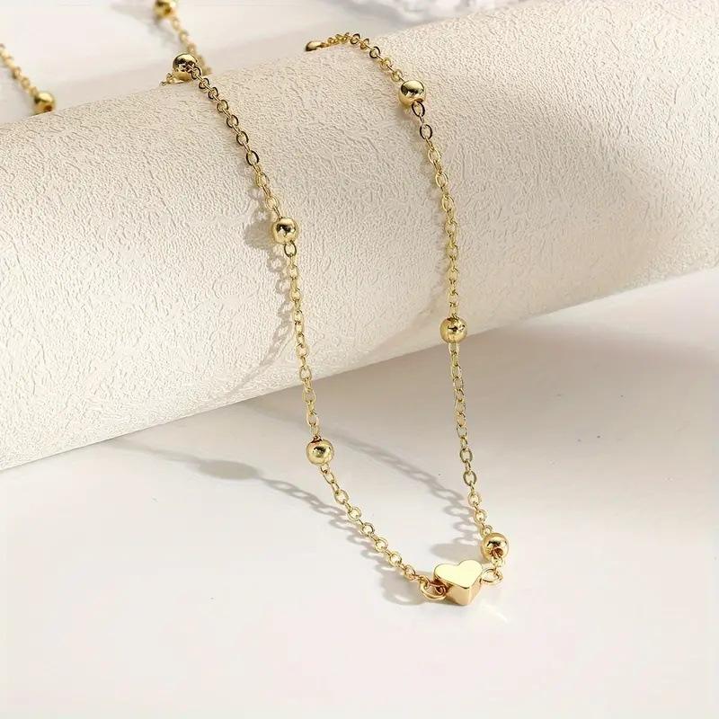 Girls Simple Heart Beaded Bell - Body Jewelry By The Chain Gang 评论和价格