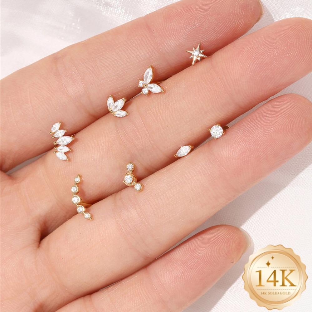 DIeSchein 14K Solid Gold Carti - Septum Clicker Ring 评论和价格