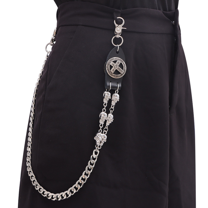 Multi‑Layer Pants Chain Leathe - Body Jewelry Charms 评论和价格