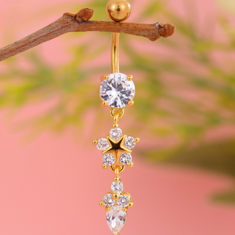 Titanium Ins Luxury Exquisite  - Body Jewelry Titanium 评论和价格
