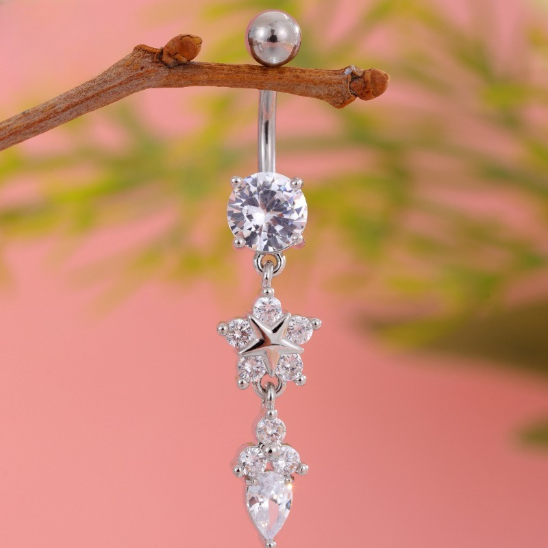 Titanium Ins Luxury Exquisite  - Body Jewelry Titanium 评论和价格