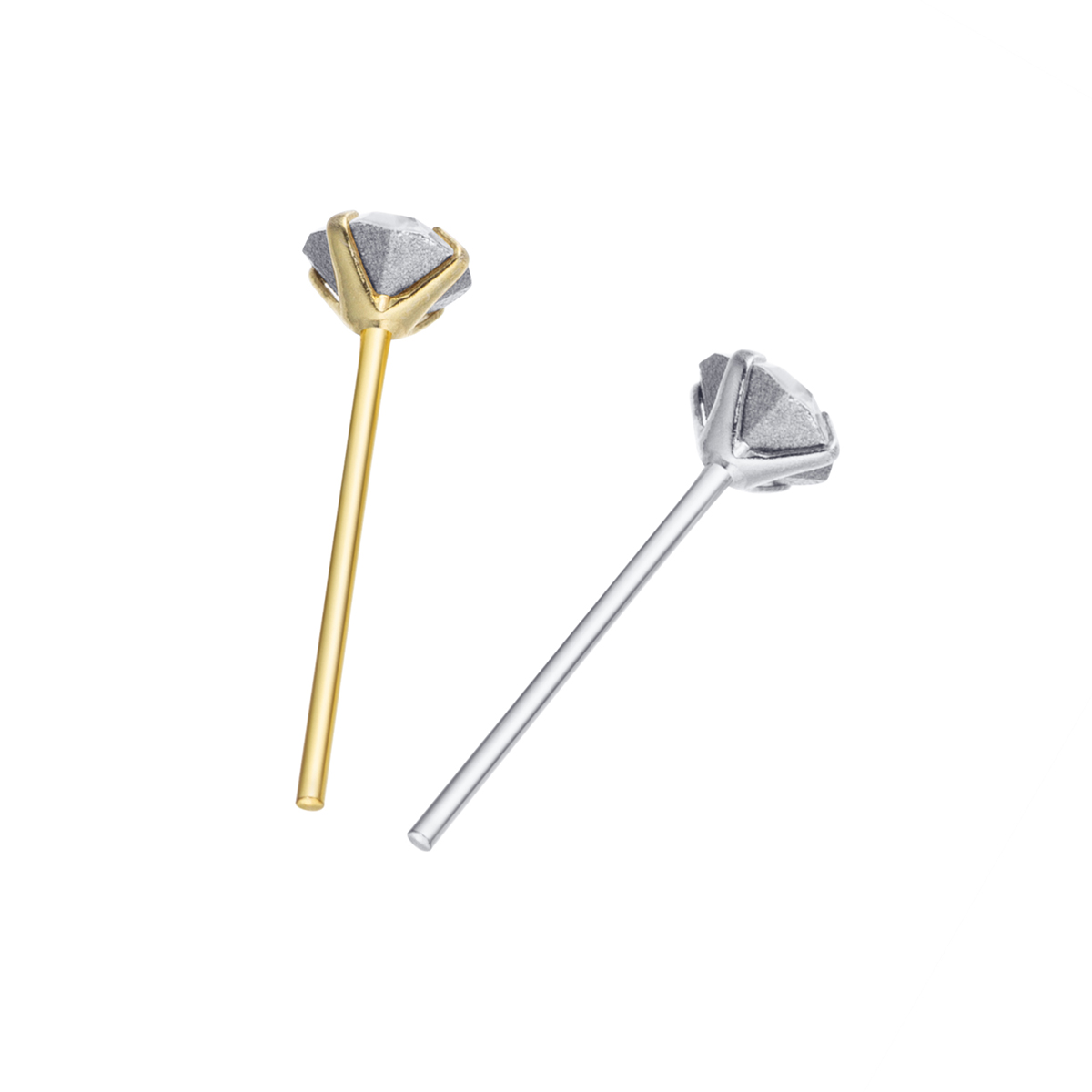 925 Sterling Silver Nose Studs - Body Jewelry La 评论和价格