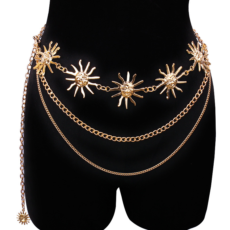 Chunky Multilayer Punk Gothic  - Body Jewelry By The Chain Gang 评论和价格
