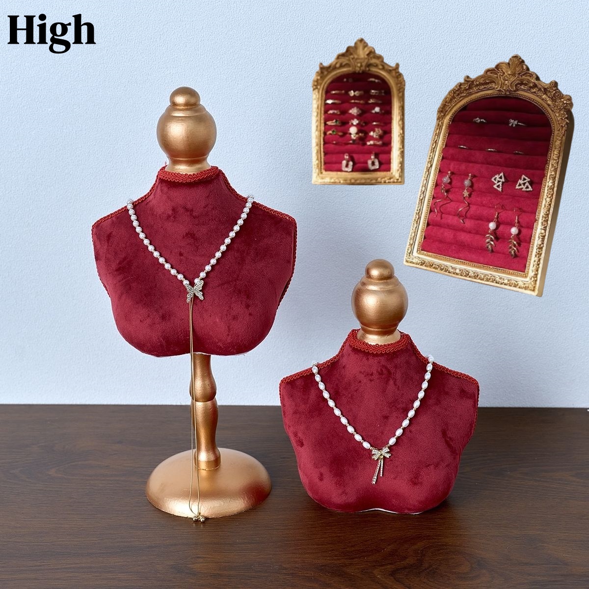 Necklace Display Bust Stand Gr - Body Jewelry Display Ideas 评论和价格