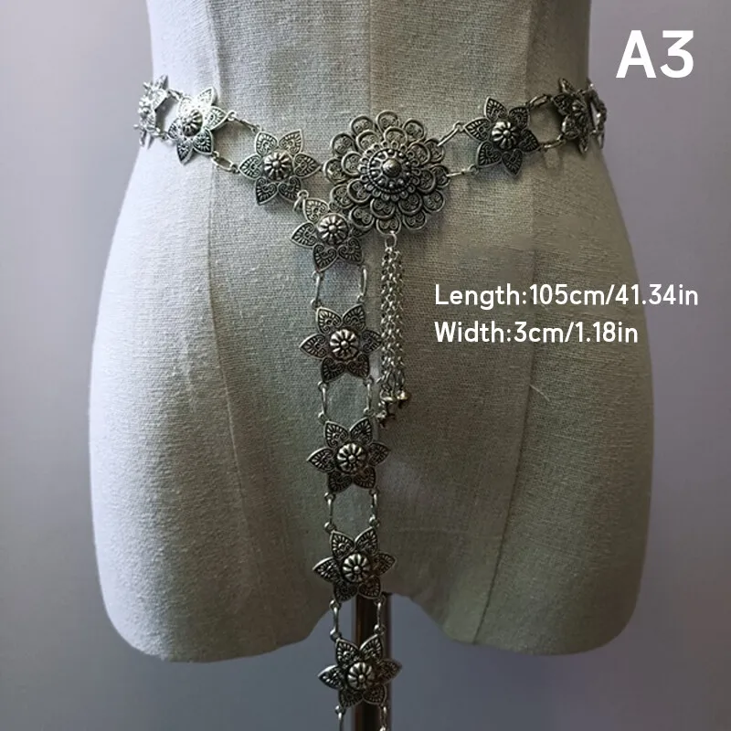 1PC Metal Thailand Waist Chain - Body Jewelry Gold 评论和价格