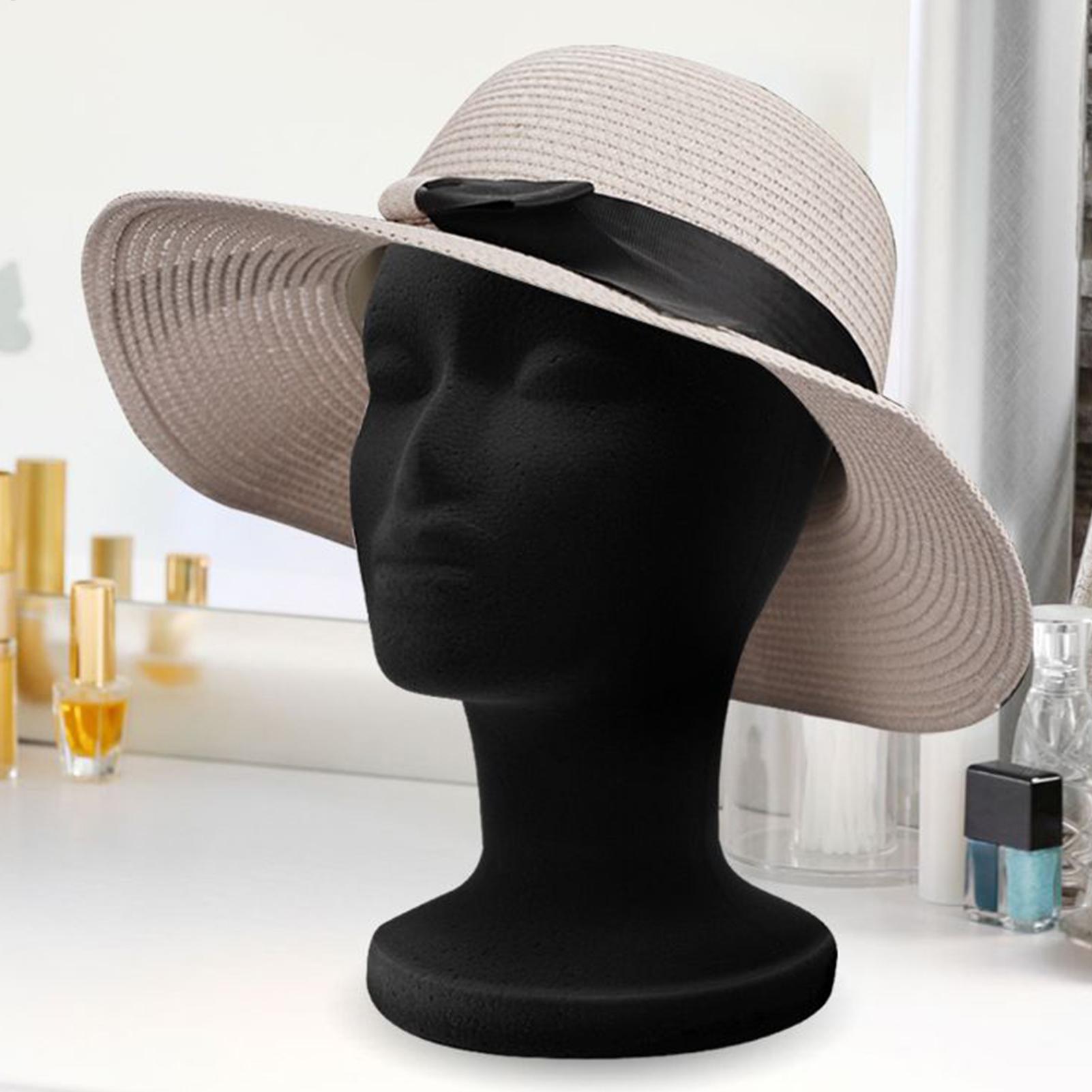 Black Mannequin Head Foam Velv - Body Jewelry Display Ideas 评论和价格