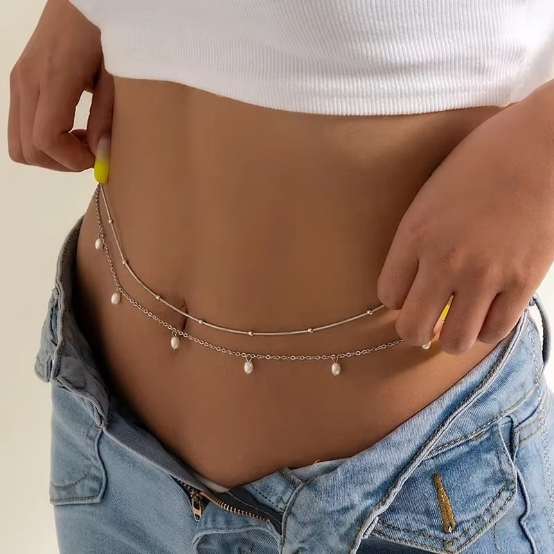 2024 New Trendy Sexy Double La - Body Jewelry Charms 评论和价格