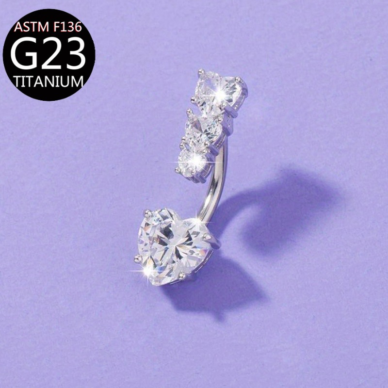 Ins Style Luxury Shiny Europea - Body Jewelry Titanium 评论和价格