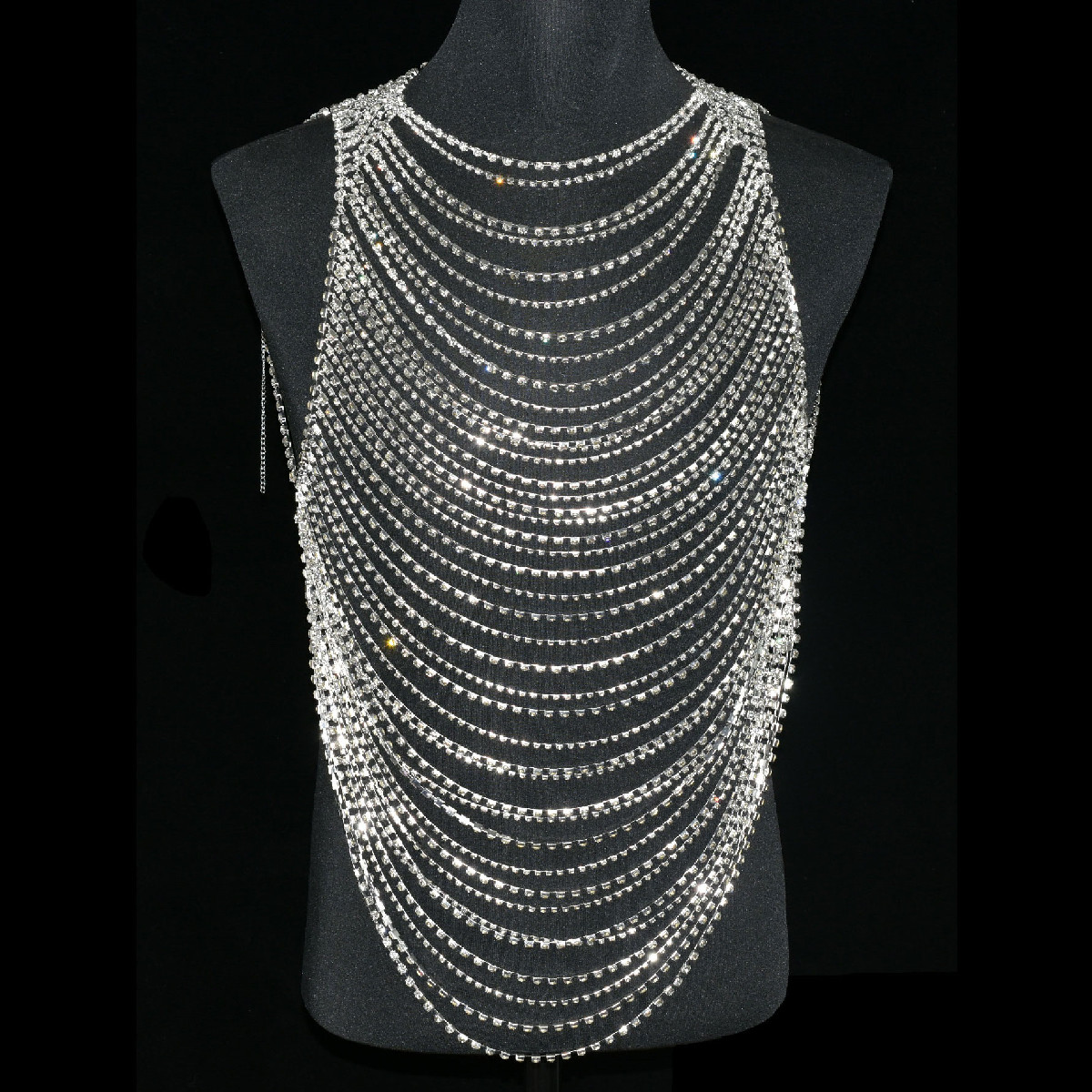 Fashion Luxurious Bling Men Wo - Body Jewelry Gold 评论和价格